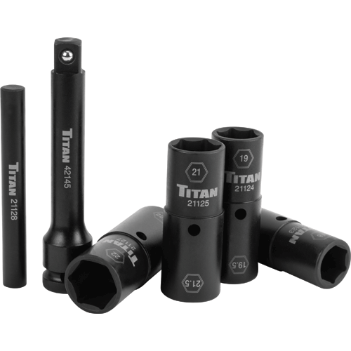 Picture of 6-Piece 1/2” Drive Half-Size Flip Socket Set