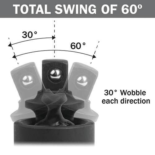 Picture of 7 Pc. Impact Adapter & U-Joint Set