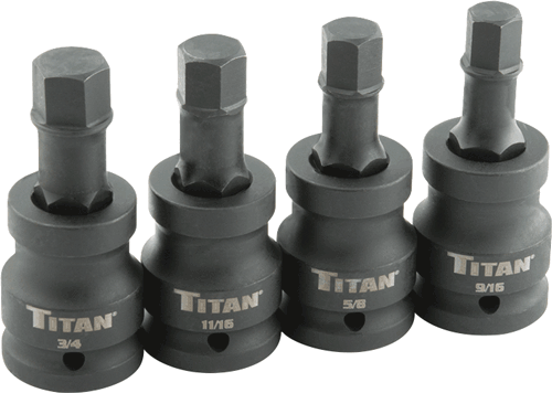 Picture of 3/4" Dr. Hex Impact Bit Set