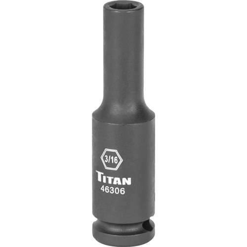 Picture of 3/16" 1/4" Drive 6 pt. Deep Impact Socket